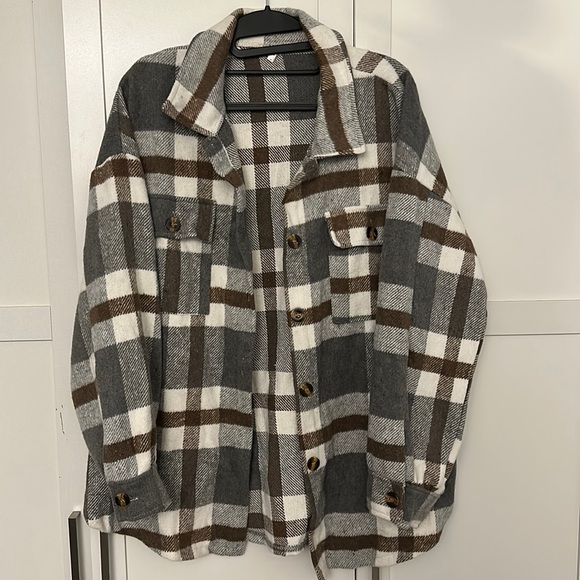 Plaid Shacket - Picture 1 of 1